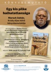 Egy kis pilke halhatatlansga - Riersch Zoltn, Krdy djas klt knyvbemutatja